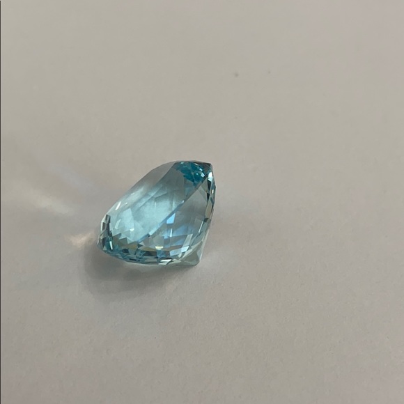 💎 Aquamarine 19.11 ct Natural Faceted Gemstone - Picture 6 of 10